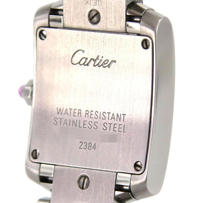 Cartier Tank Franaise Sm W51028Q3 Stainless Steel Quartz Watch
