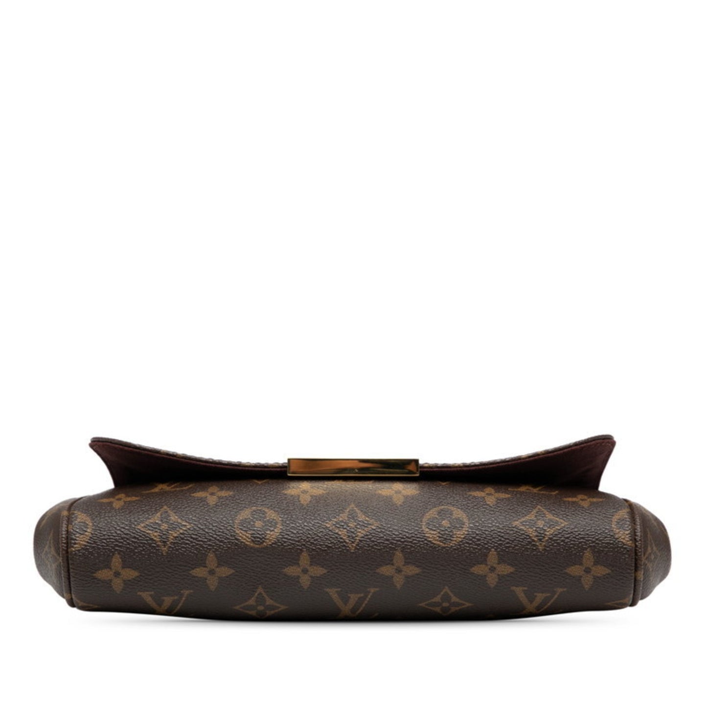 Louis Vuitton Monogram Favorite Mm Handbag/Shoulder Bag 2Way M40718 Brown Leather