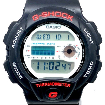 G-Shock Casio Dw-6100-7V Watch M1414 (Overseas Limited Edition) With Temperature Sensor