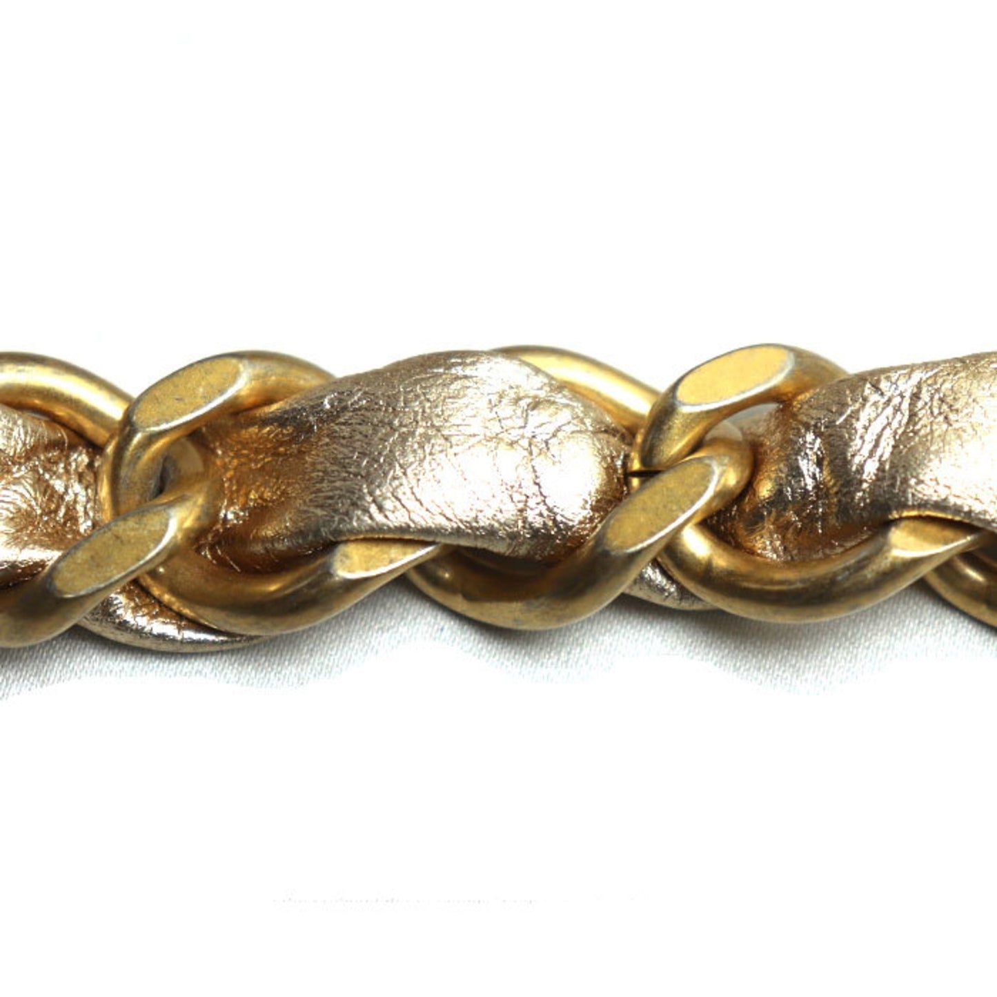 Chanel Chanel Matelasse Chain Clutch Bag Gold Ap2803