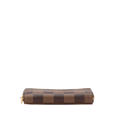 Louis Vuitton Damier Zippy Coin Purse Case N63070 Brown Pvc