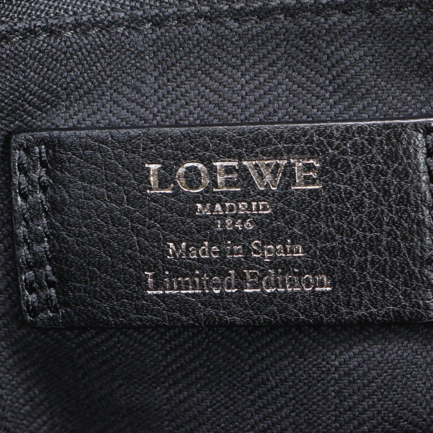 Loewe Limited Edition Flower Print Leather Tote Bag