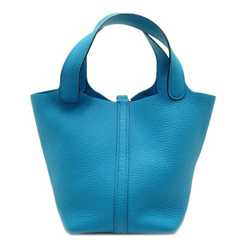Hermes Herms Picotin Lock Pm Handbag In Taurillon Clemence Leather With Y Stamp