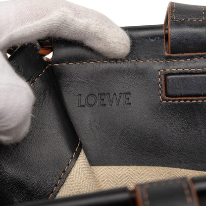 Loewe Anagram Cushion Tote Shoulder Bag In Beige
