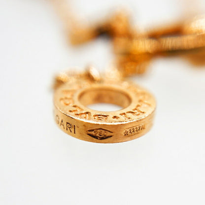 Bvlgari B.Zero1 Necklace 18Kpg 7.8G Pink Gold Chain Only Choker