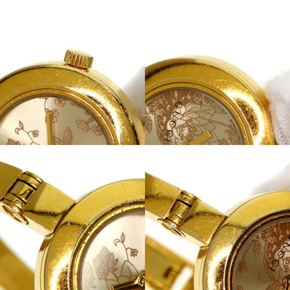 Gucci 105 Flora Watch Gp/Gp