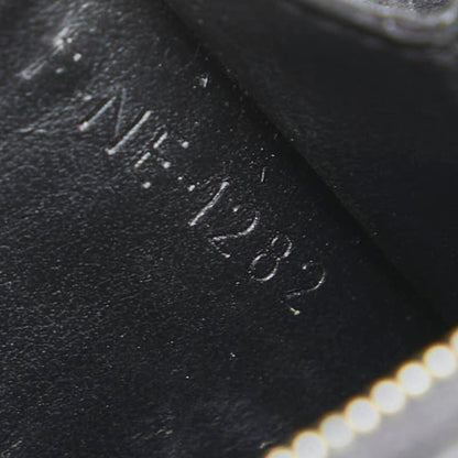 Celine Fragment Card Case In Black Leather