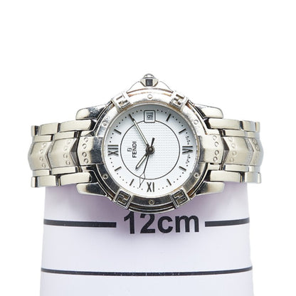 Fendi Horology Watch 3500L Quartz White Dial Stainless Steel