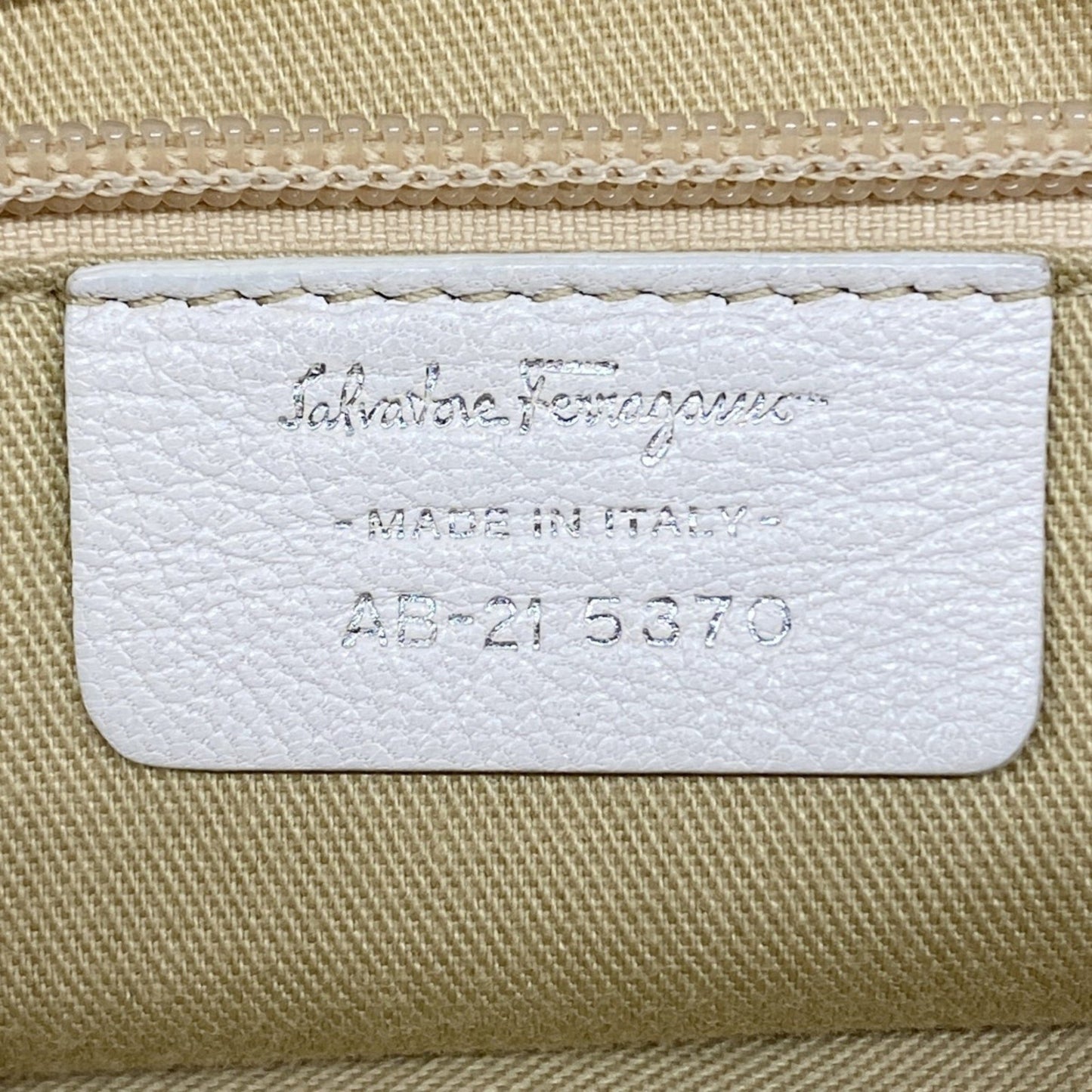 Salvatore Ferragamo Gancini Leather Handbag