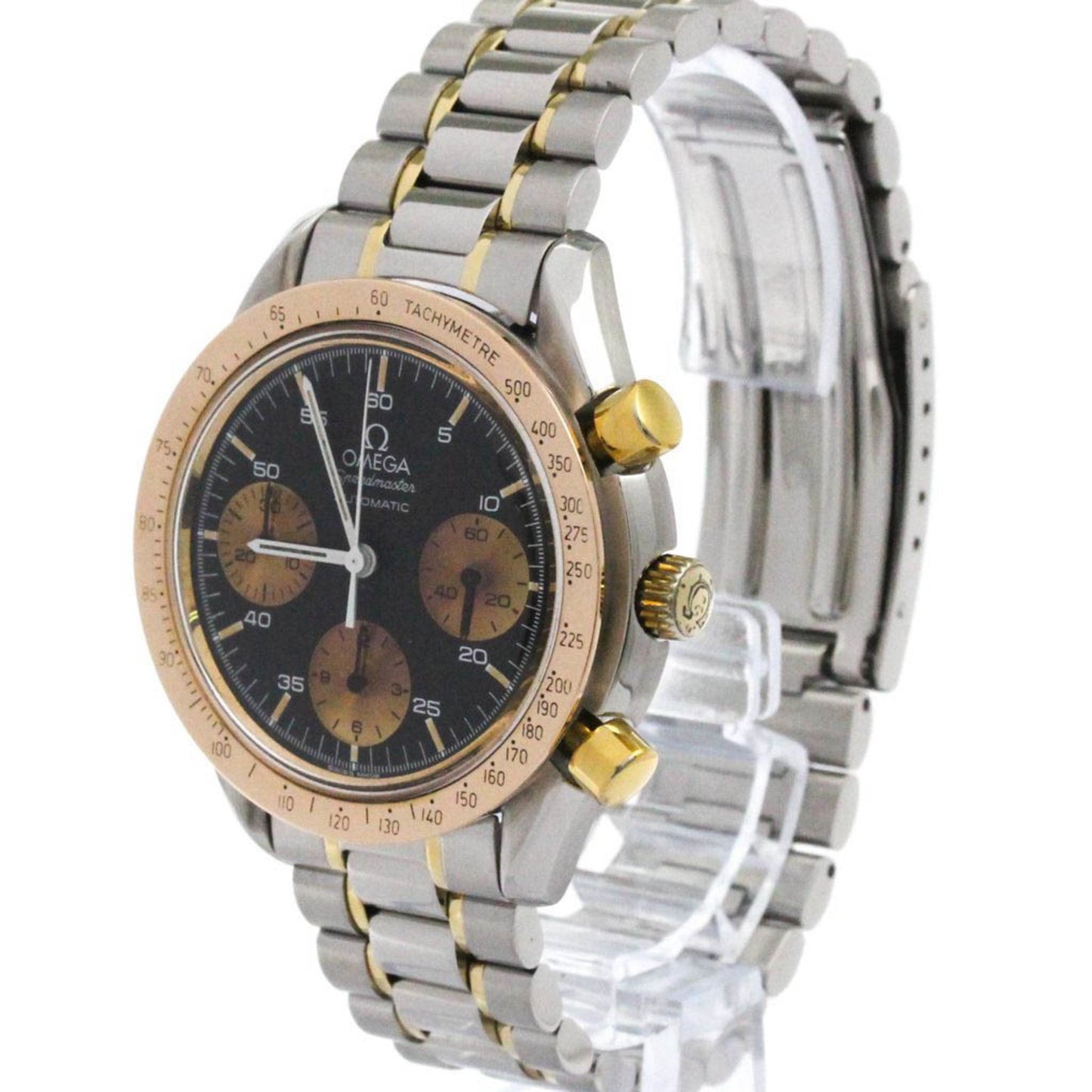 Omega Speedmaster Automatic 18K Gold Steel