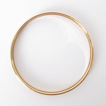 Hermes Uni Enamel Bangle Bracelet In Pink