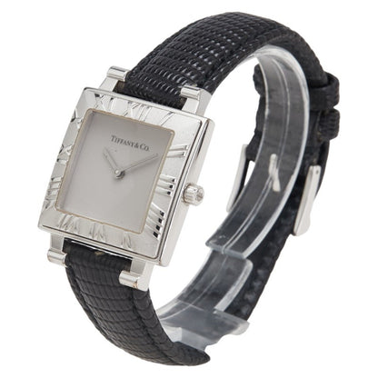 Tiffany & Co. Atlas Quartz Watch With Silver Dial