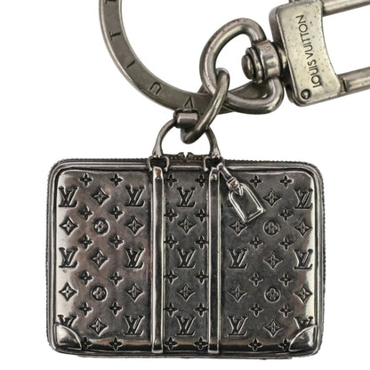 Louis Vuitton The Sirius Travel Monogram Bag Charm Key Ring M62717 Silver Color