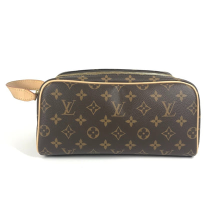 Louis Vuitton M44494 Monogram Dopp Kit Clutch Bag/Pouch/Second Bag In Canvas