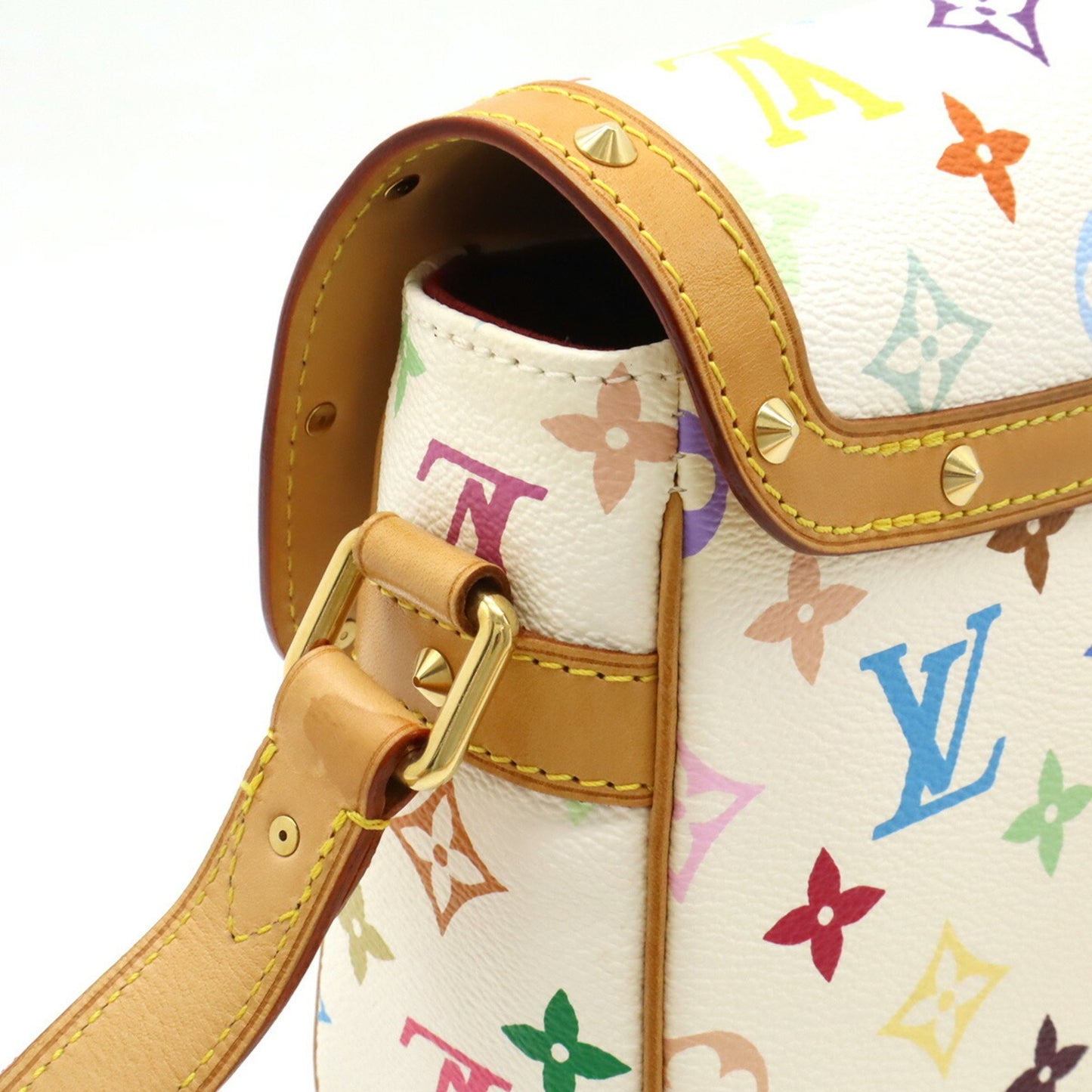 Louis Vuitton Louis Vuitton Monogram Multicolor Sologne Shoulder Bag Blanc White M92661