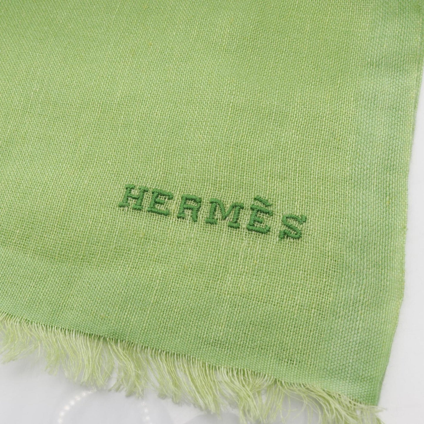 Hermes Herms New Libris Scarf/Stole Made Of Cashmere And Linen