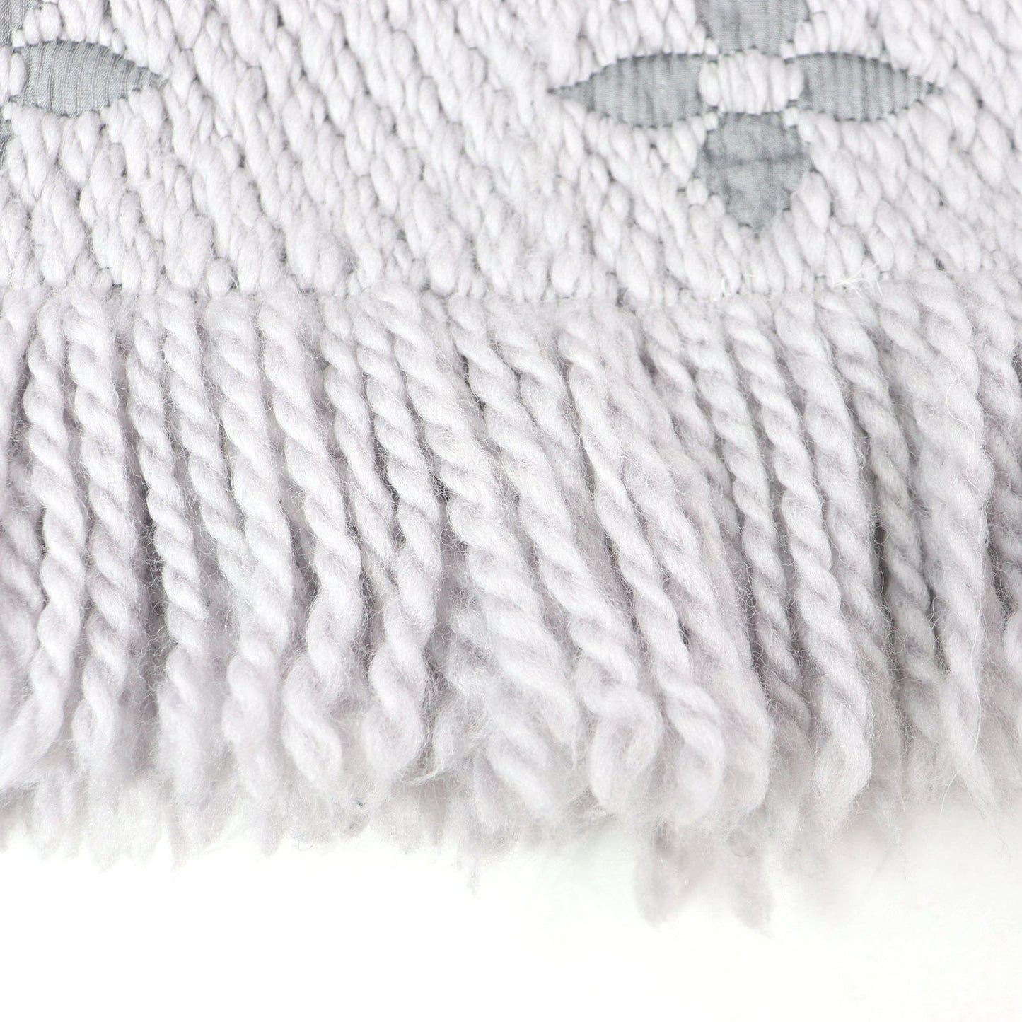 Louis Vuitton M74742 Echarpe Logomania Wool And Silk Monogram Fringe Scarf