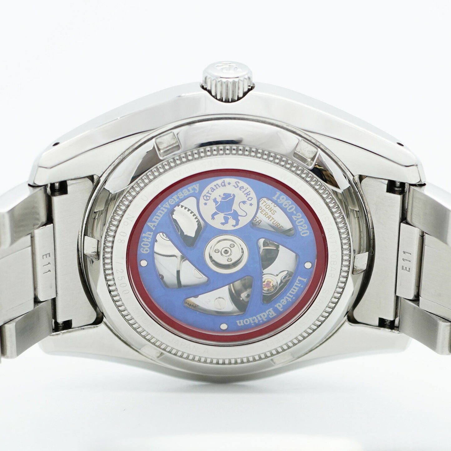 Seiko Grand 9S65-00V0 Sbgr321 Navy Dial