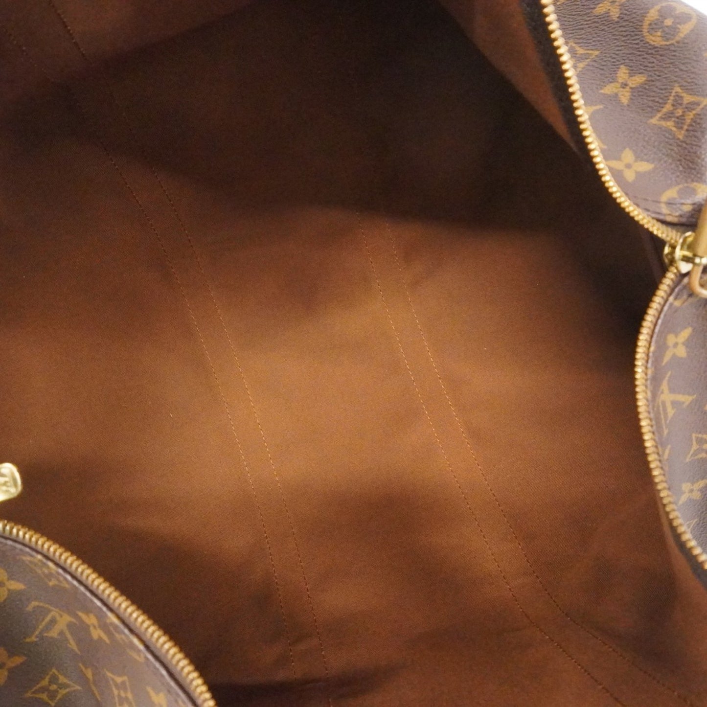 Louis Vuitton Monogram Keepall 50 Boston Bag M41426 Brown