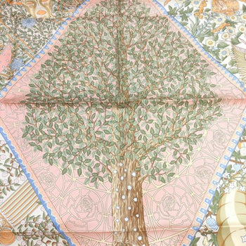 Hermes Carr 90 Axis Mundi Scarf