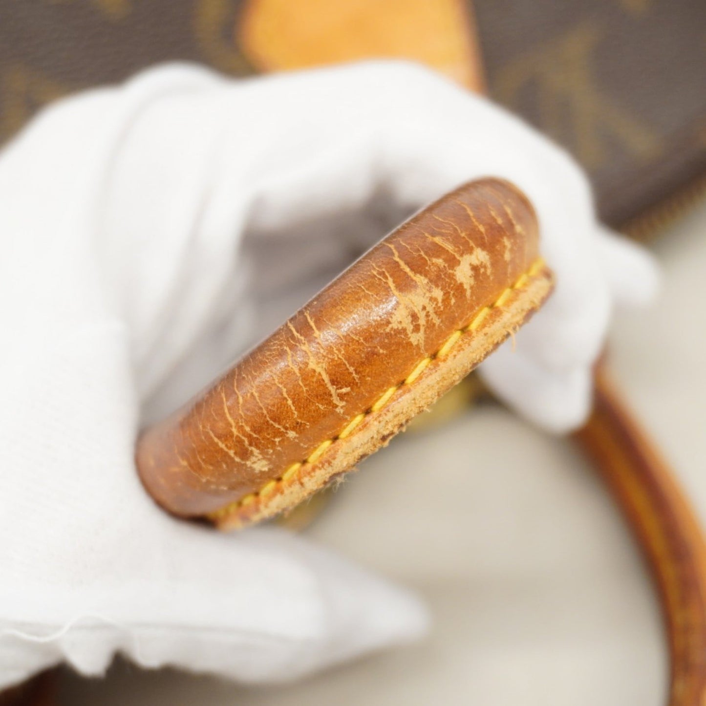 Louis Vuitton Monogram Alma Handbag M51130 Brown