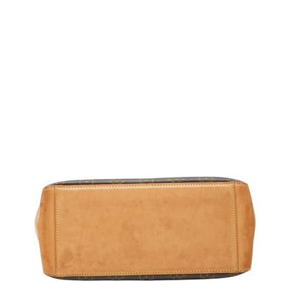 Louis Vuitton Monogram Cabas Piano Handbag Tote Bag M51148 Brown Leather