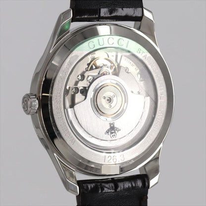 Gucci G-Timeless Gmt 126.3 Ya126332 Stainless Steel Automatic Watch