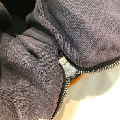 Hermes Herms Bolide Pouch Gm Black Canvas Kb-9530