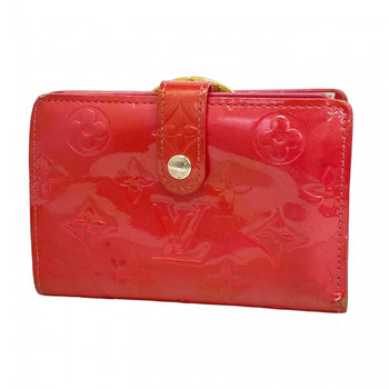 Louis Vuitton Vernis Porte Monnaie Viennois Wallet M9141F Framboise