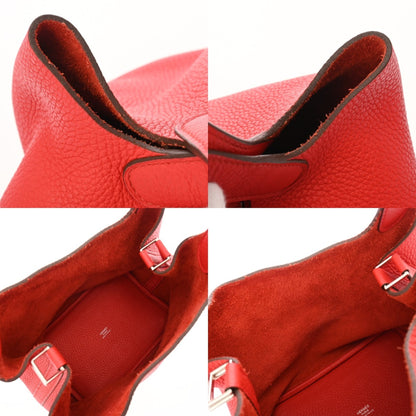 Hermes Picotin Lock Pm Rouge Coupe D Stamp (Circa 2019)