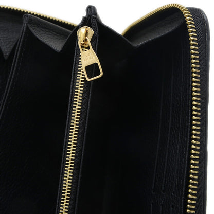 Louis Vuitton Lv Crafty Empreinte Zippy Wallet Long Crme Noir M69727