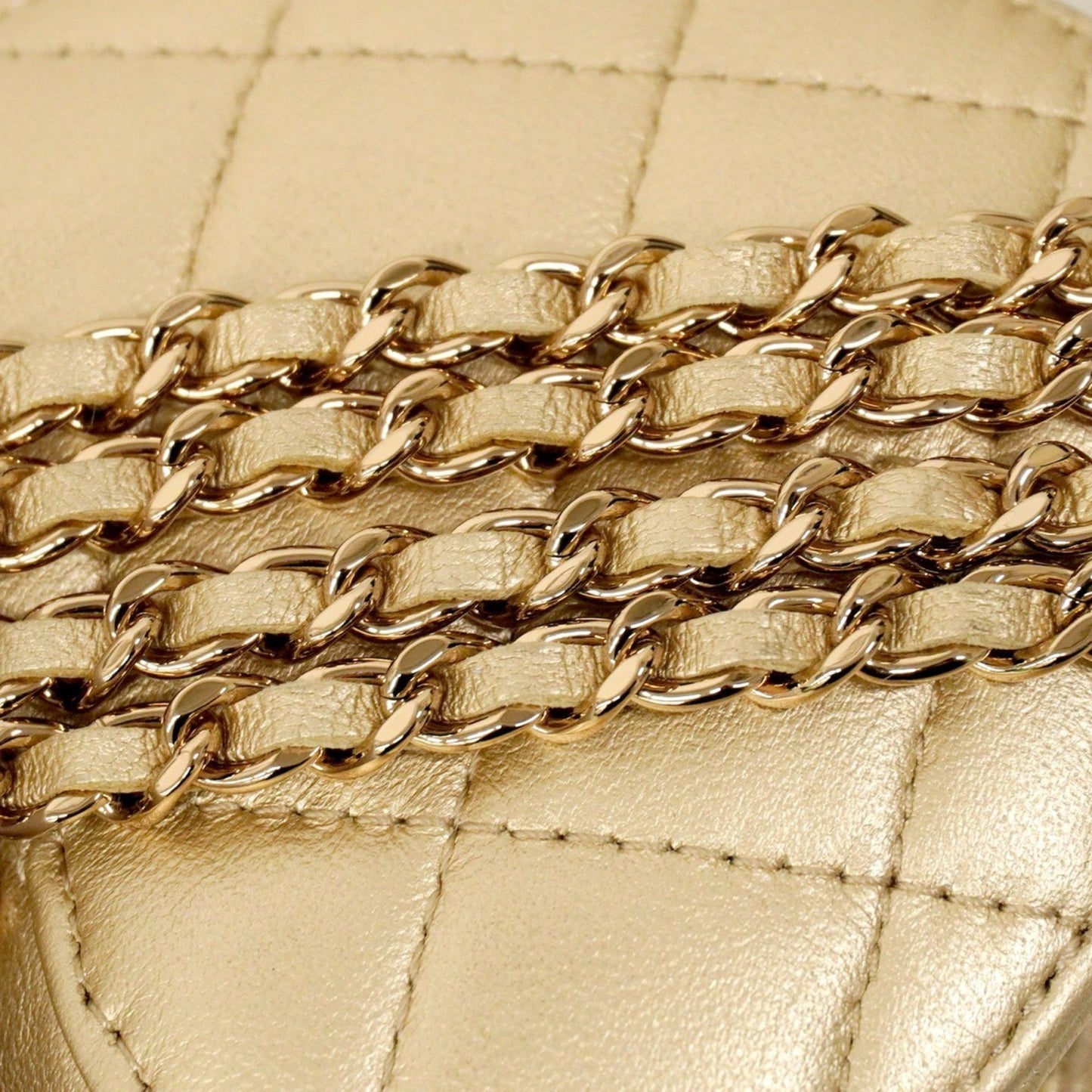 Chanel Matelasse Shoulder Bag With Chain Bag