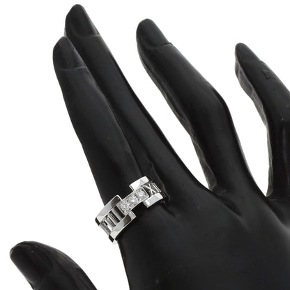 Tiffany Atlas Open Diamond Ring In 18K White Gold
