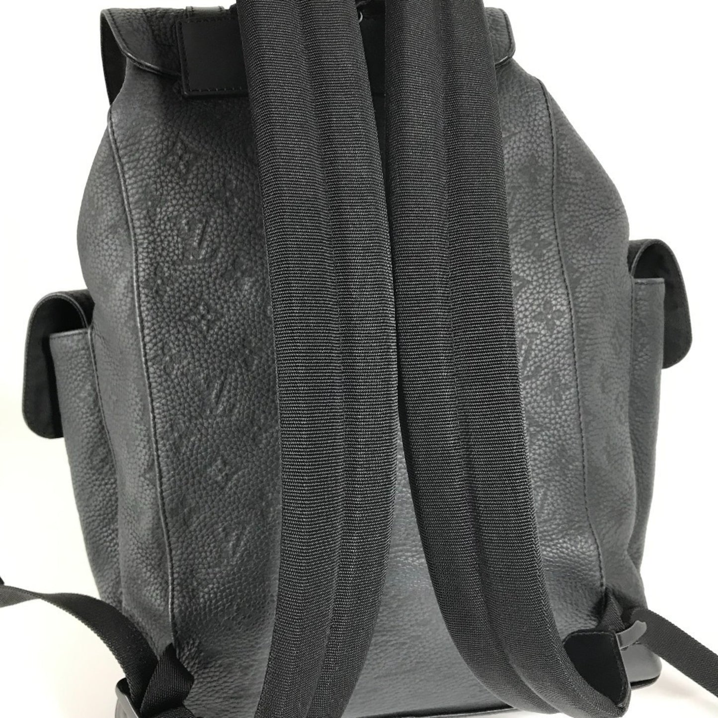 Louis Vuitton M55699 Taurillon Monogram Christopher Mm Backpack In Leather