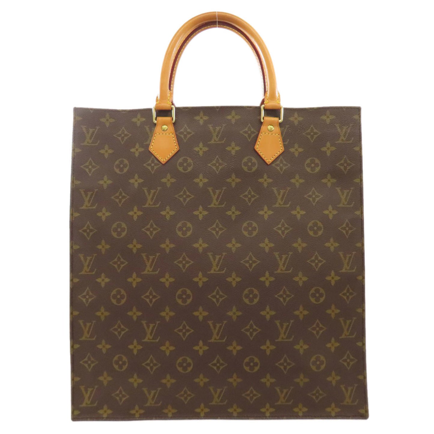 Louis Vuitton M51140 Sac Plat Handbag Monogram Canvas