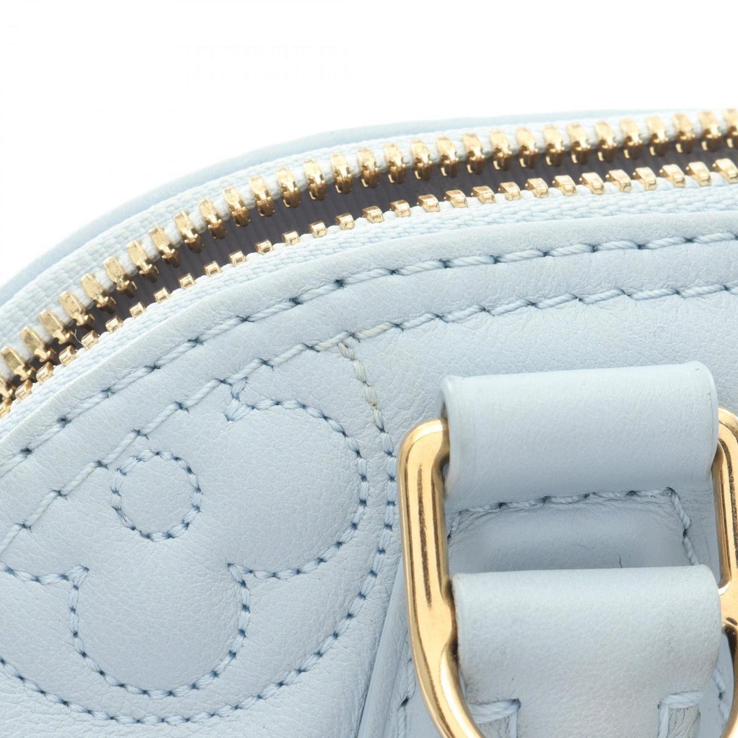 Louis Vuitton Alma Soft Bb Bubble Gram Blue Glacier Handbag