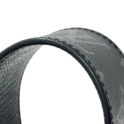 Louis Vuitton Monogram Eclipse Men'S Belt With Lv Initials