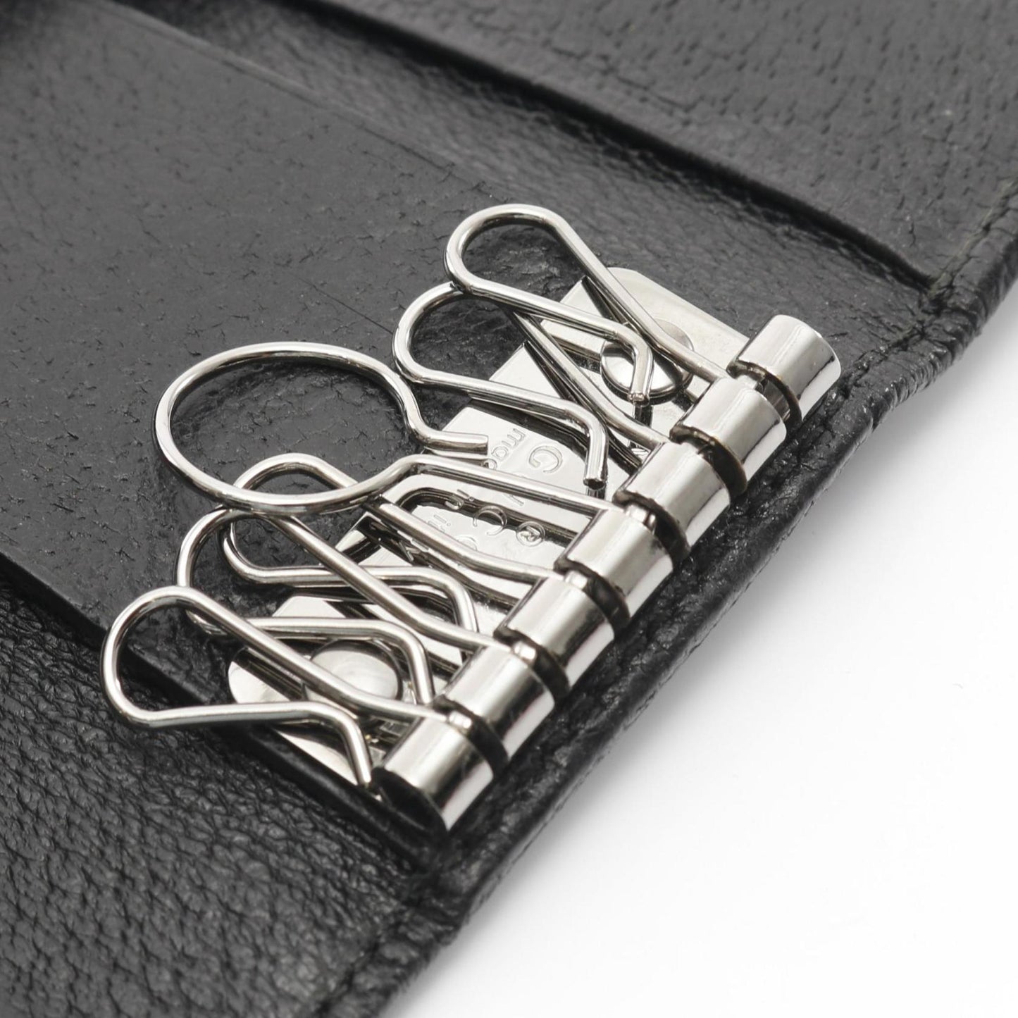 Gucci Gg Canvas Key Case