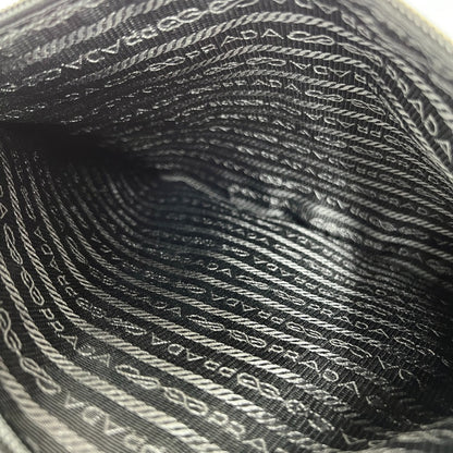 Prada Va0251 Triangle Plate Flat Bag Shoulder Nylon