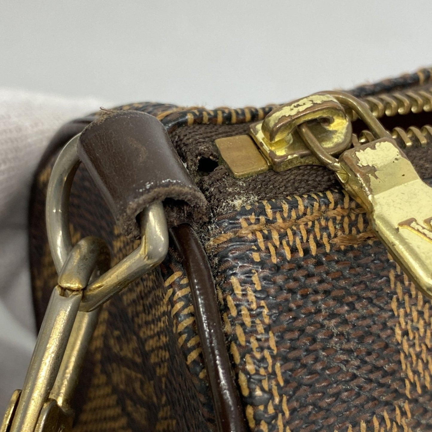 Louis Vuitton Damier Papillon 30 Ebene Handbag N51303