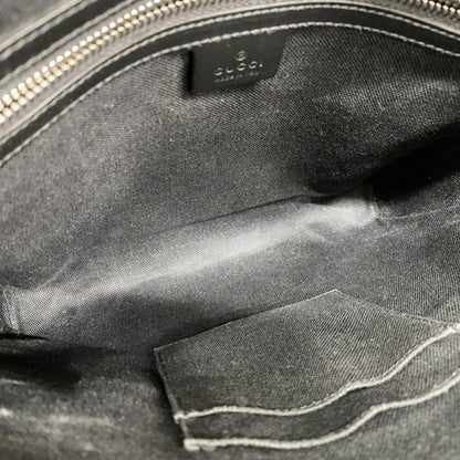 Gucci Gg Supreme Shoulder Bag 474137 Black