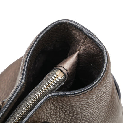 Celine Boogie Bag Handbag Brown Leather