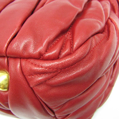 Miu Miu Matelasse Rn0666 Women'S Leather Handbag