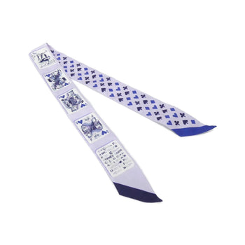 Hermes Jeu De Cartes Twilly Scarf 063169S