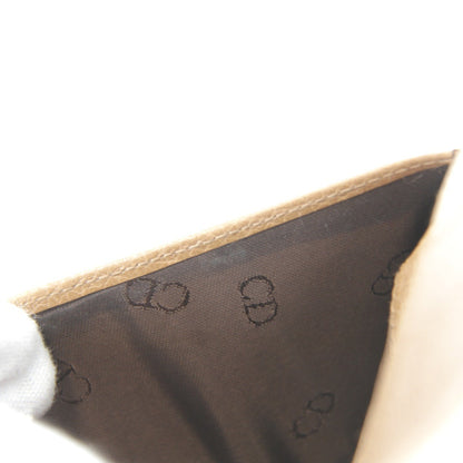 Christian Dior Honeycomb Wallet Brown