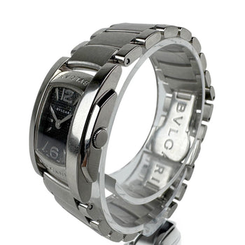 Bvlgari Watch Ashoma Stainless Steel Silver Black