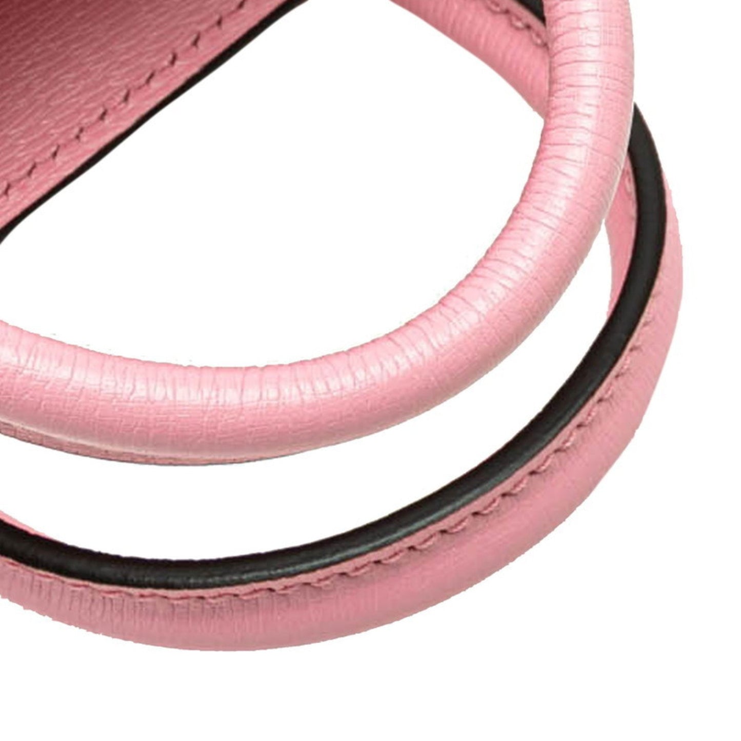 Gucci X Bananya Mini Handbag Shoulder Bag 2Way 671623 Pink Multicolor Leather