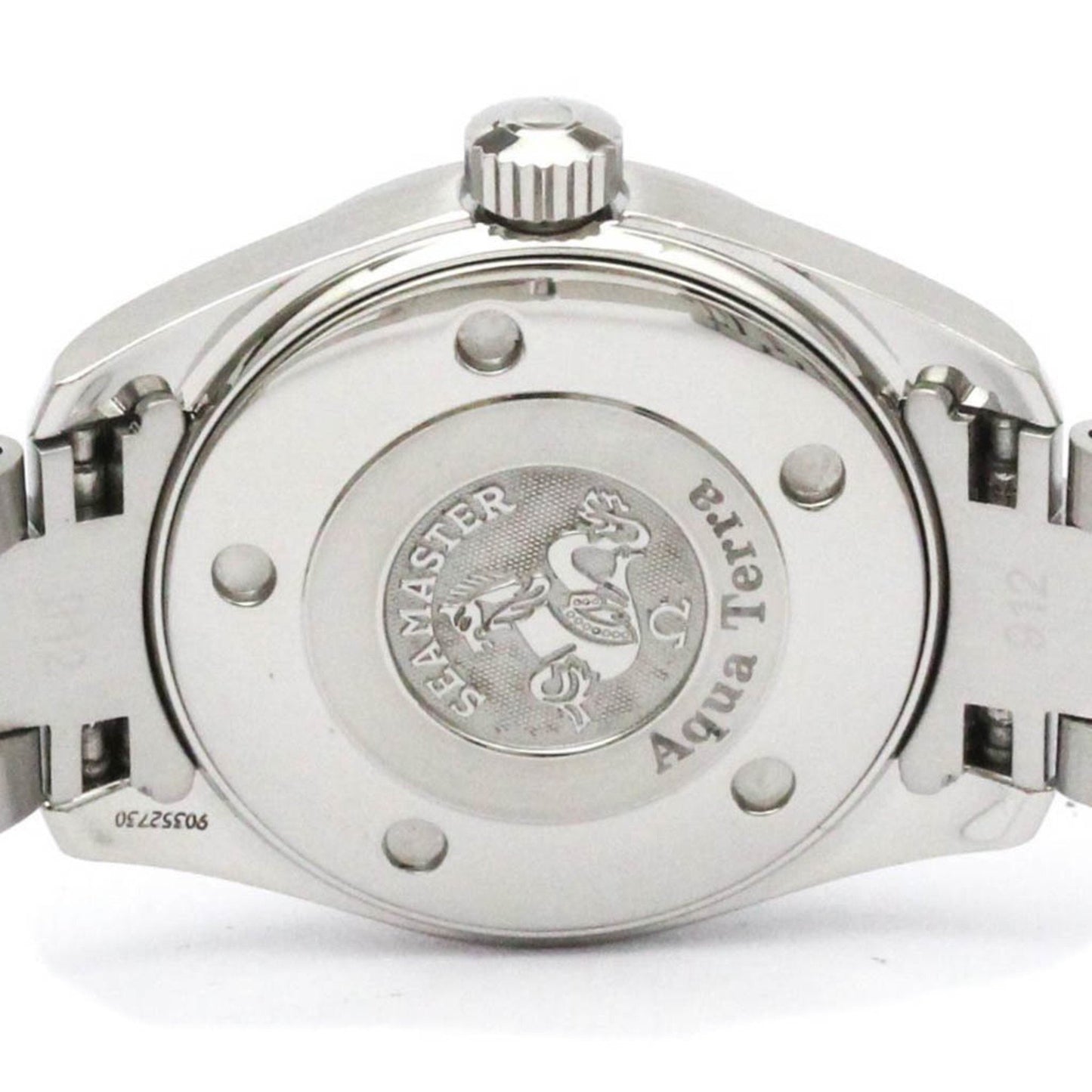 Omega Seamaster Aqua Terra Diamond Mop Dial Watch 2575.75 Polished