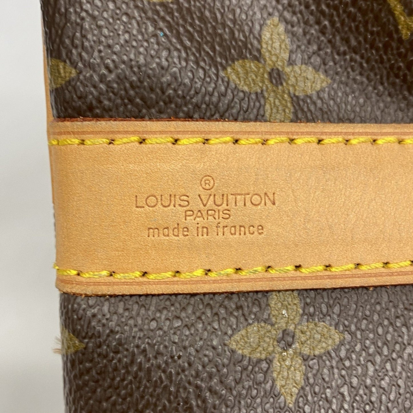 Louis Vuitton Monogram Keepall Bandouliere 50 Boston Bag M41416 Brown