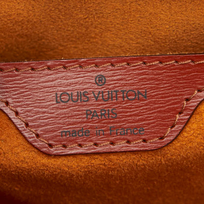 Louis Vuitton Epi Saint-Jacques Shoulder Bag M52273 Kenya Brown Leather